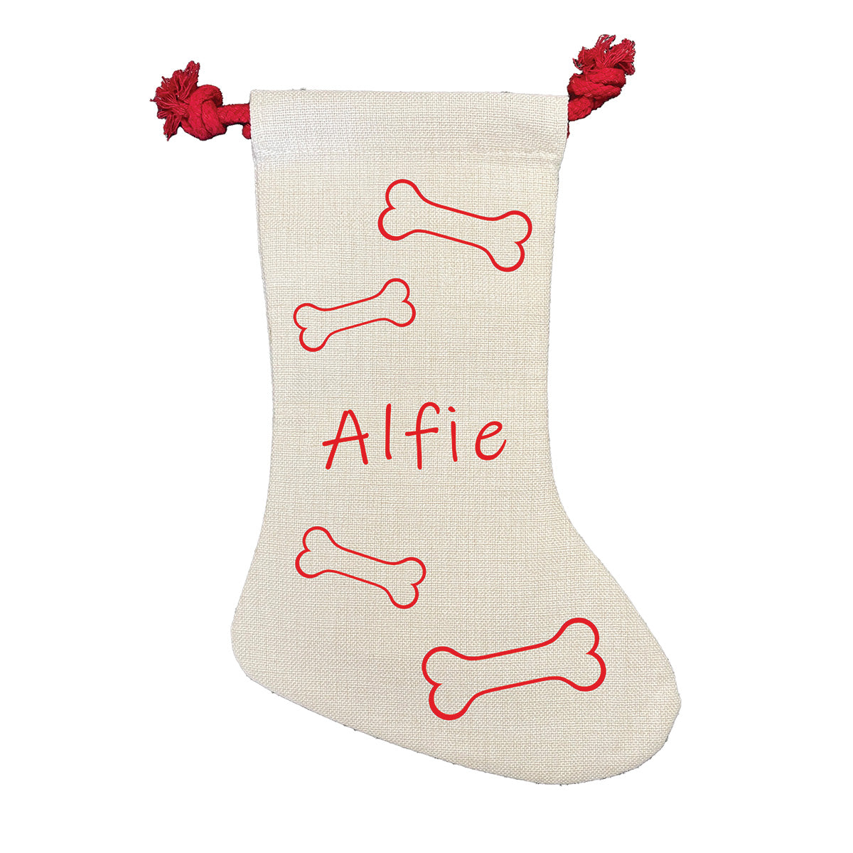 Personalized Christmas Santa Pet Stocking