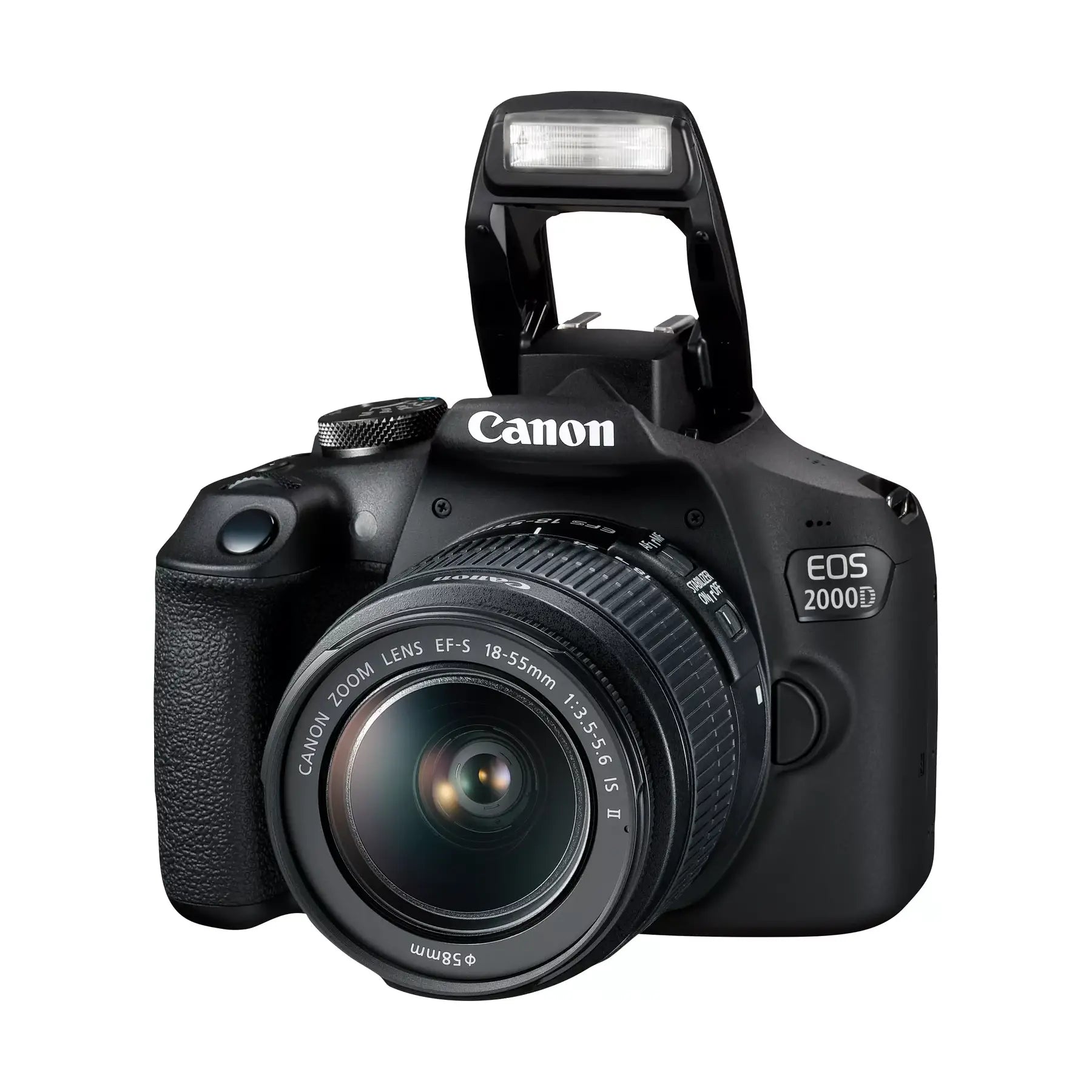 Canon EOS 2000D Digital SLR Camera with 18-55mm IS II Lens