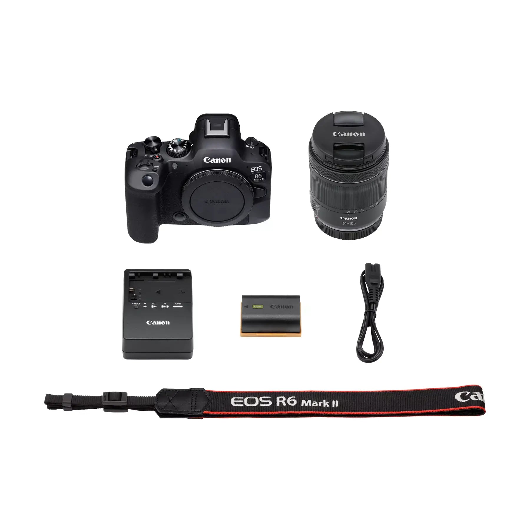 Canon EOS R6 Mark II Camera & RF 24-105mm F4-7.1 IS STM Lens Kit