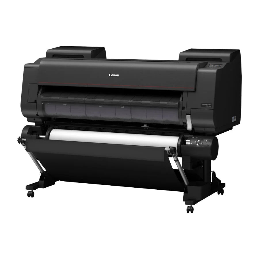 Large-format printer with Canon logo on a white background