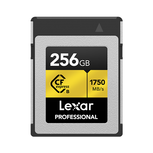 Product Image of Lexar 256GB CFexpress PRO Type B Gold series 1750MB/s Memory Card