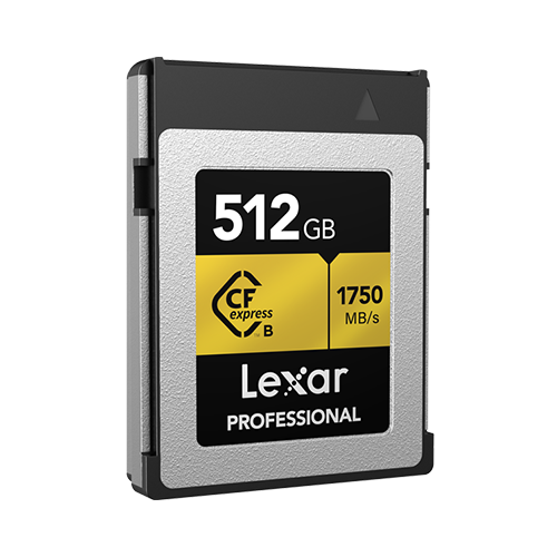 Product Image of Lexar 512GB CFexpress PRO Type B Gold series 1900MB/s