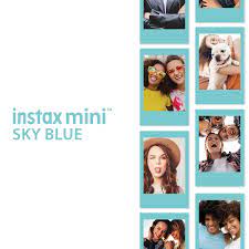 Fujifilm instax mini film - Sky blue (10 shots)