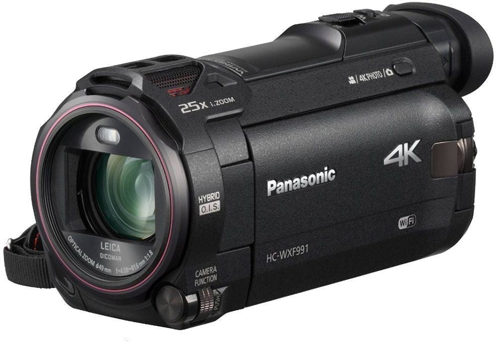 Clearance Panasonic HC-VX980EB-K 4K Leica Hybrid Wireless Camcorder Video Camera 18MP