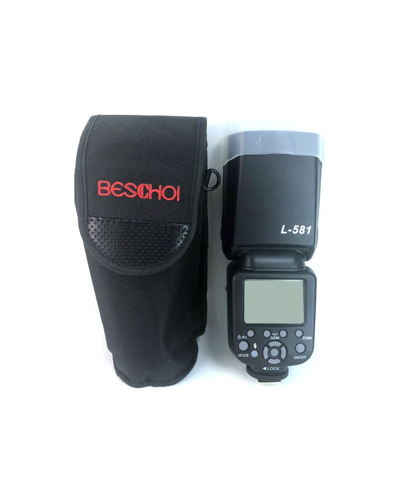 Beschoi L541 Speedlite Flash Universal On-camera Flash with LCD Display - Nikon