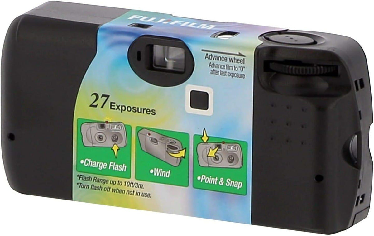 Disposable Camera Smart Fujifilm Quicksnap Disposable Camera for 27 Photos ISO 400