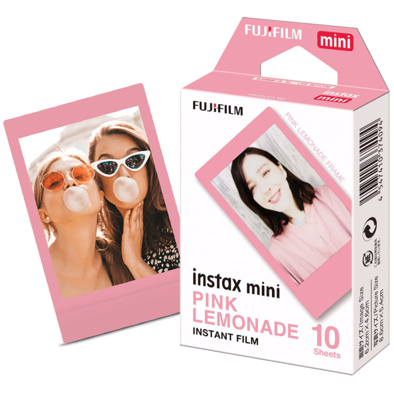 Fujifilm Instax Mini Film - Pink Lemonade (10 shots)