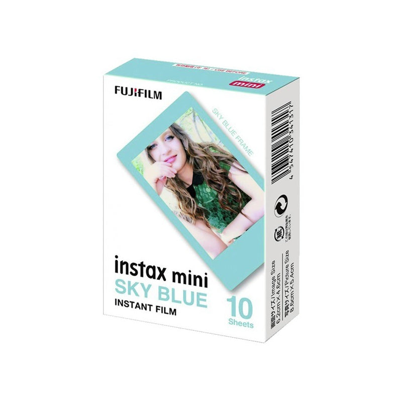Fujifilm instax mini film - Sky blue (10 shots)