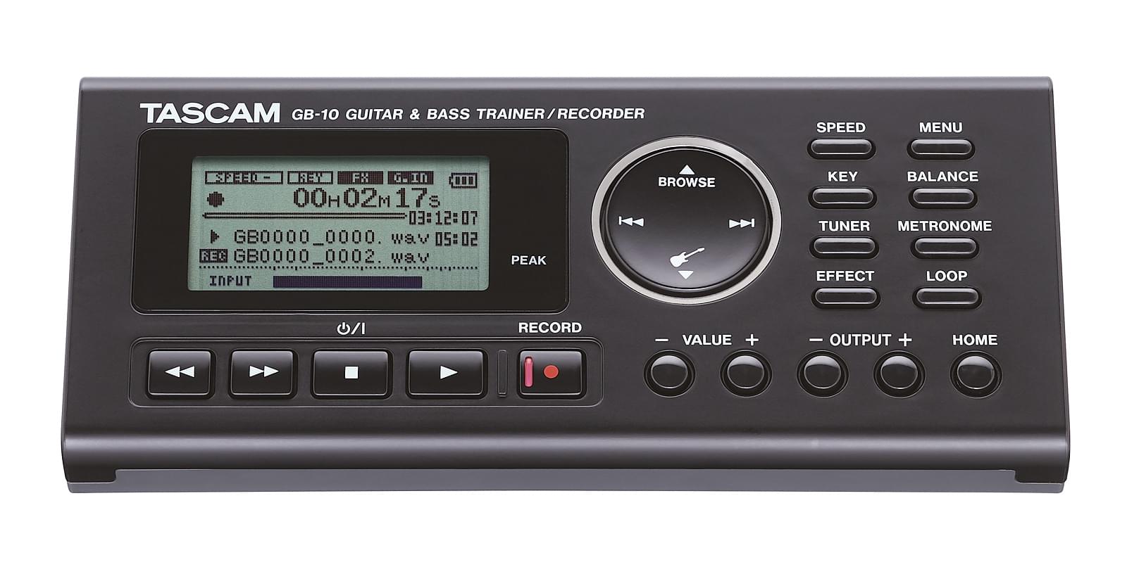 Product Image of Tascam GB-10 Trainer/Recorder for Guitar and Bass