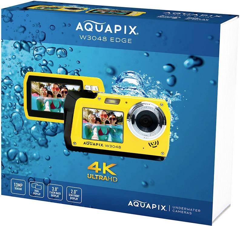 Easypix Aquapix W3048 Waterproof digital camera - Yellow