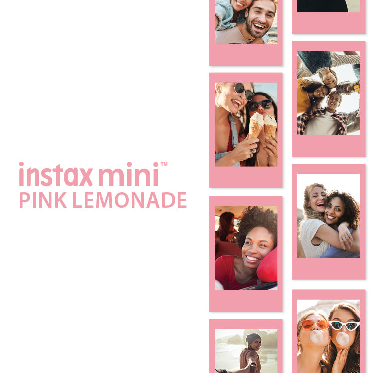 Fujifilm Instax Mini Film - Pink Lemonade (10 shots)