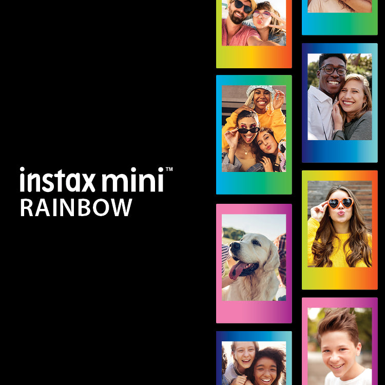 Fujifilm Instax Mini Film Rainbow (10 shots)