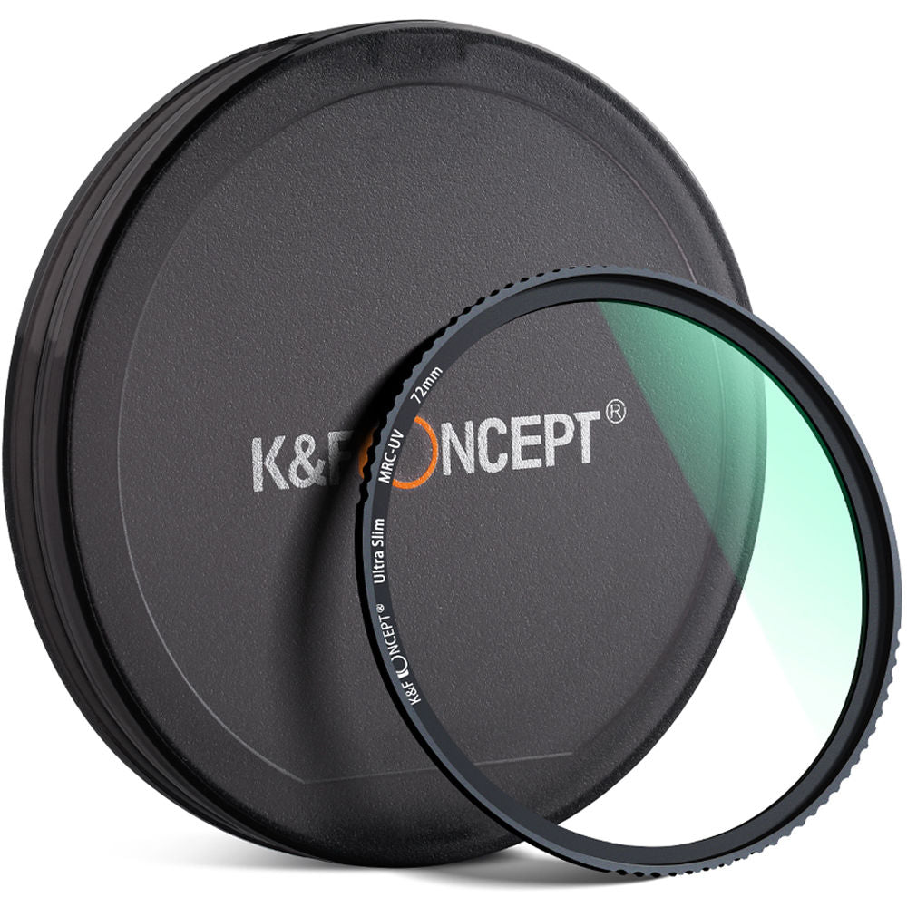 Product Image of K&F Concept HD Ultra-Slim MC/UV Cut L380 Multicoated Filter with Nano Resistance Coating (52mm)