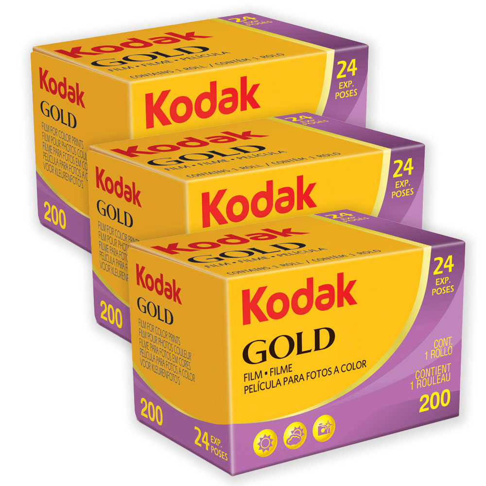 Kodak Gold 200 Colour Film Pack 135 - 24 Exposures