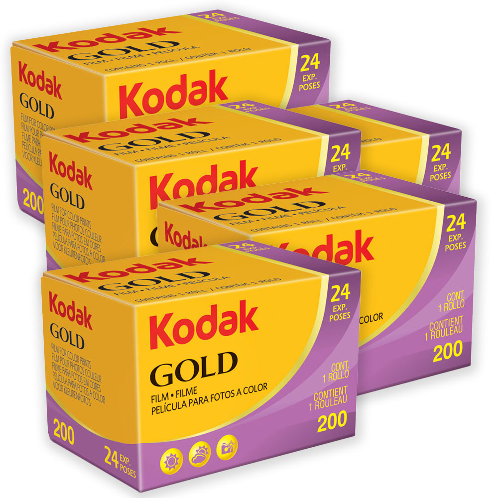 Kodak Gold 200 Colour Film Pack 135 - 24 Exposures