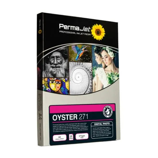 PermaJet Inkjet Paper - Oyster 271gsm A4 (100 Sheets)