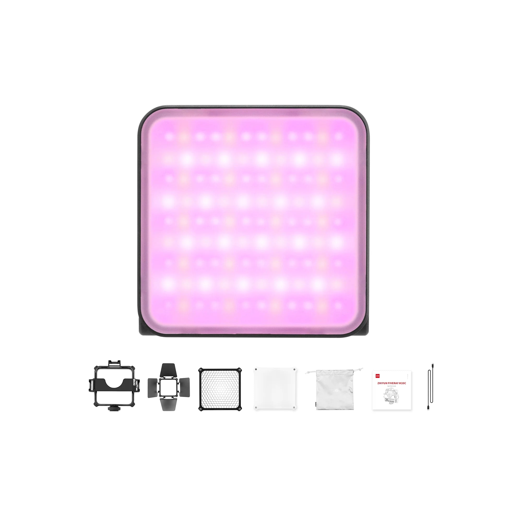 Zhiyun FIVERAY M20C RGB LED light - Combo