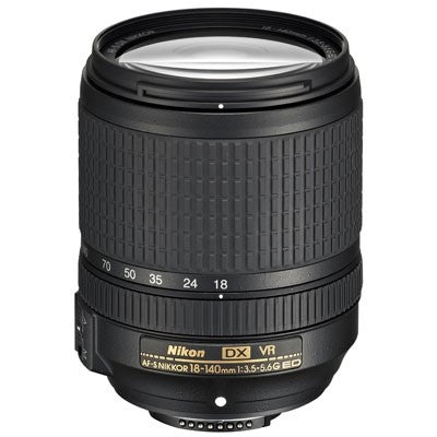 Product Image of Nikon 18-140mm f3.5-5.6 AF-S G ED VR DX Lens