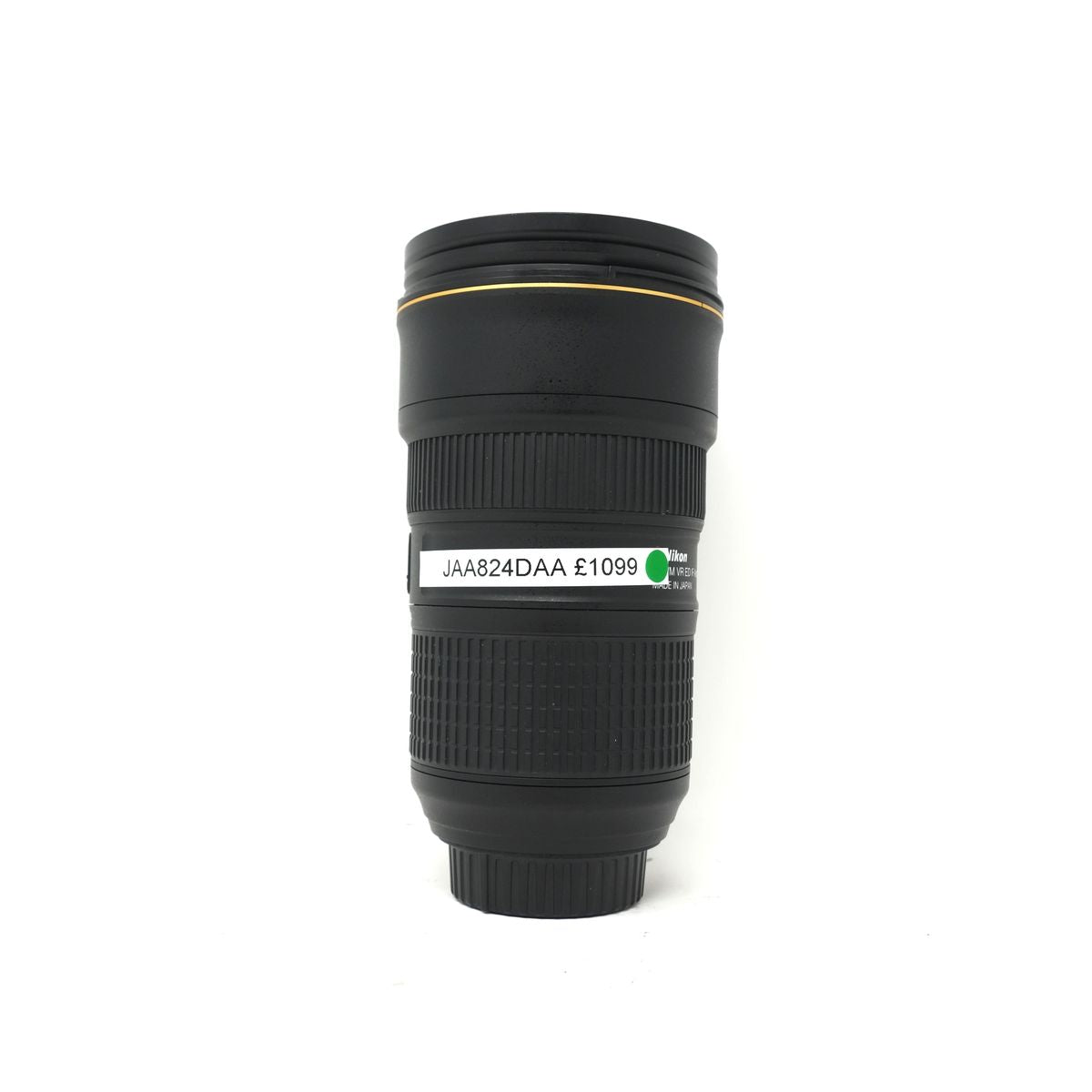 Used Nikon AF-S 24-70mm F2.8E ED VR lens (Boxed JAA824DAA)