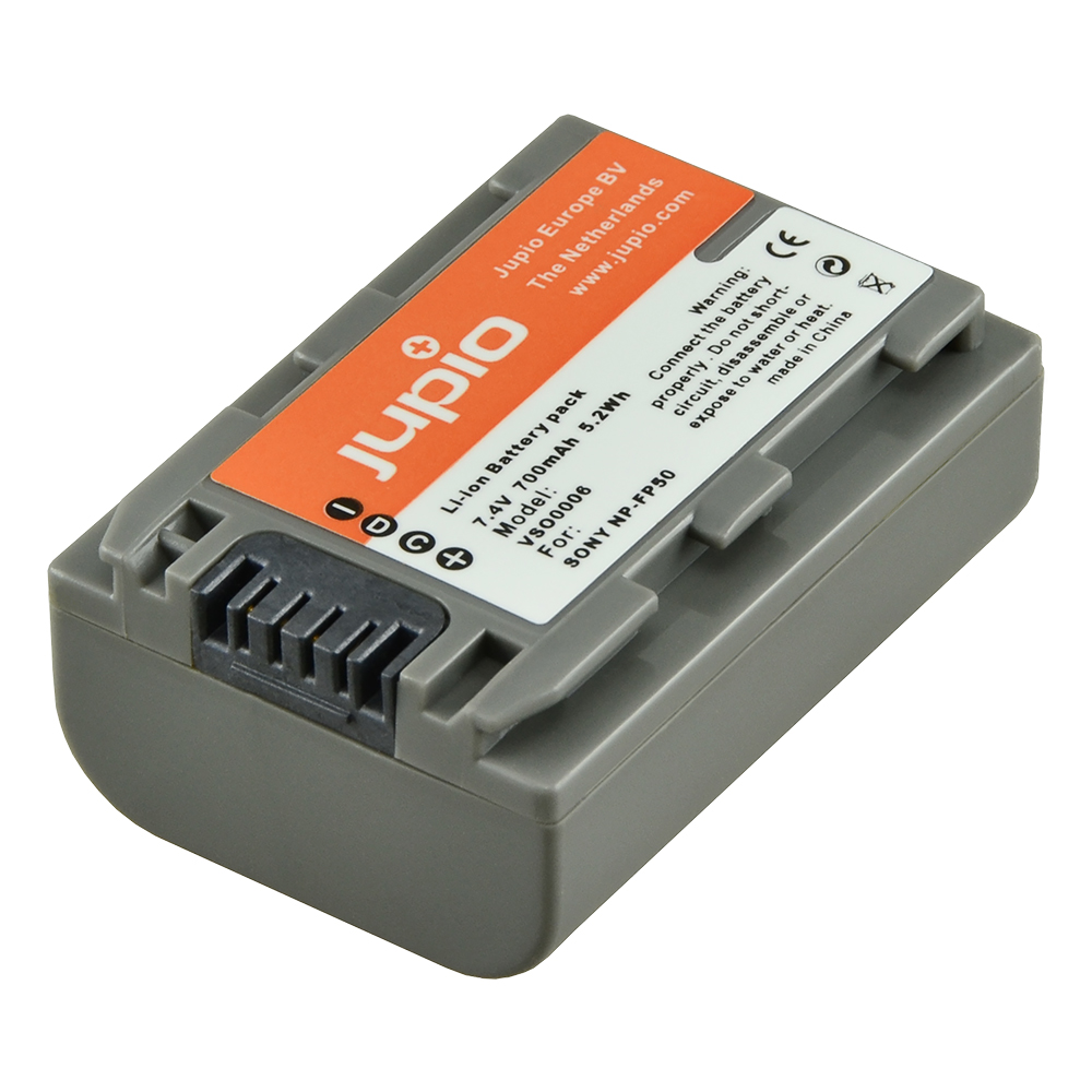 Jupio NP-FP50 Battery for Sony Camcorder