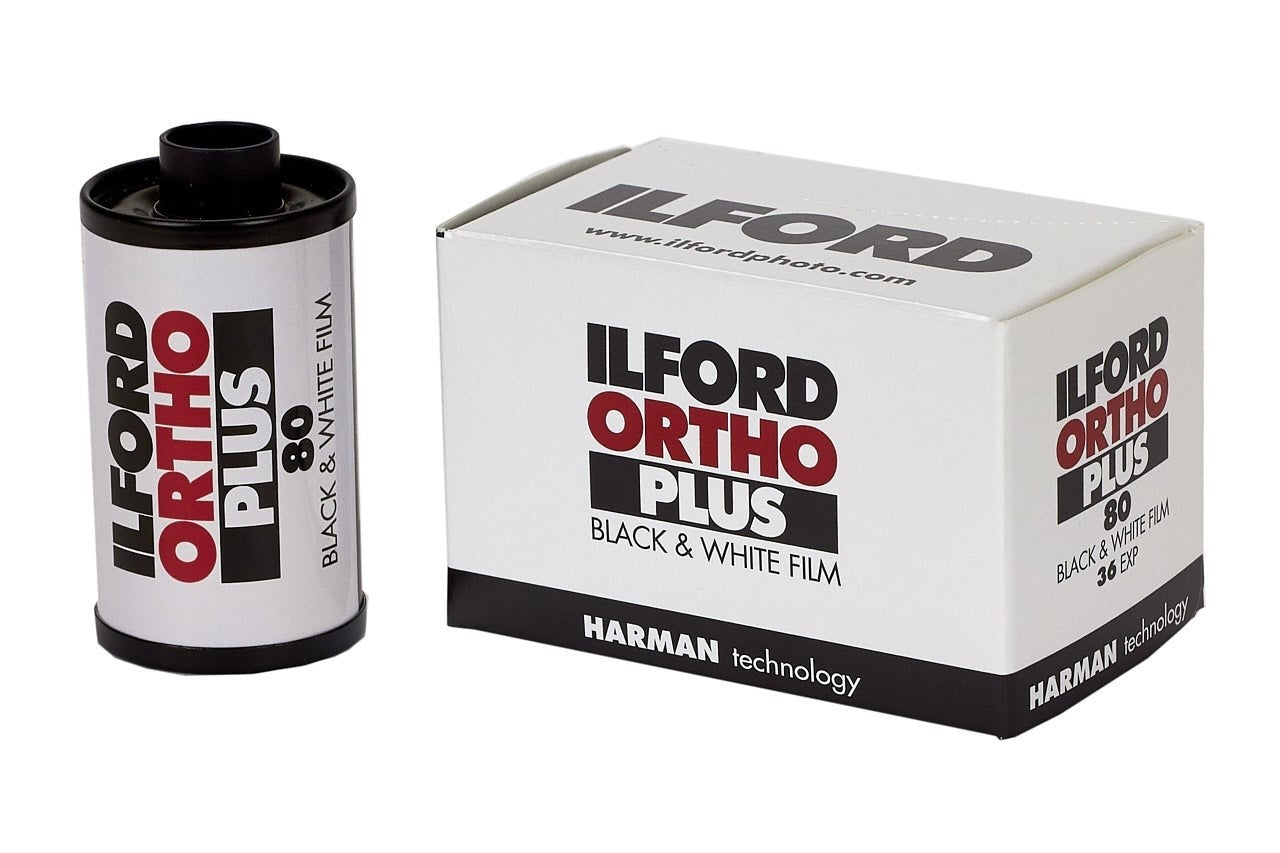Clearance Ilford ORTHO+ 135mm Film 36 Exposures
