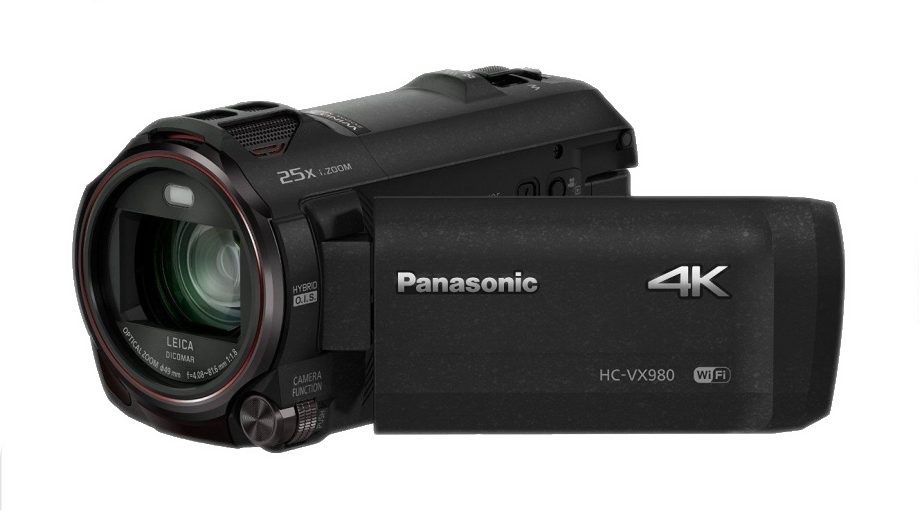 Clearance Panasonic HC-VX980EB-K 4K Leica Hybrid Wireless Camcorder Video Camera 18MP