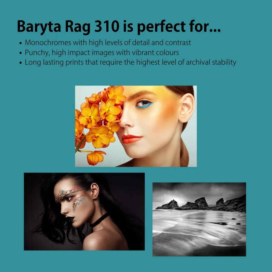 PermaJet Baryta Rag 310 - A3 Photo Paper 25 Sheets