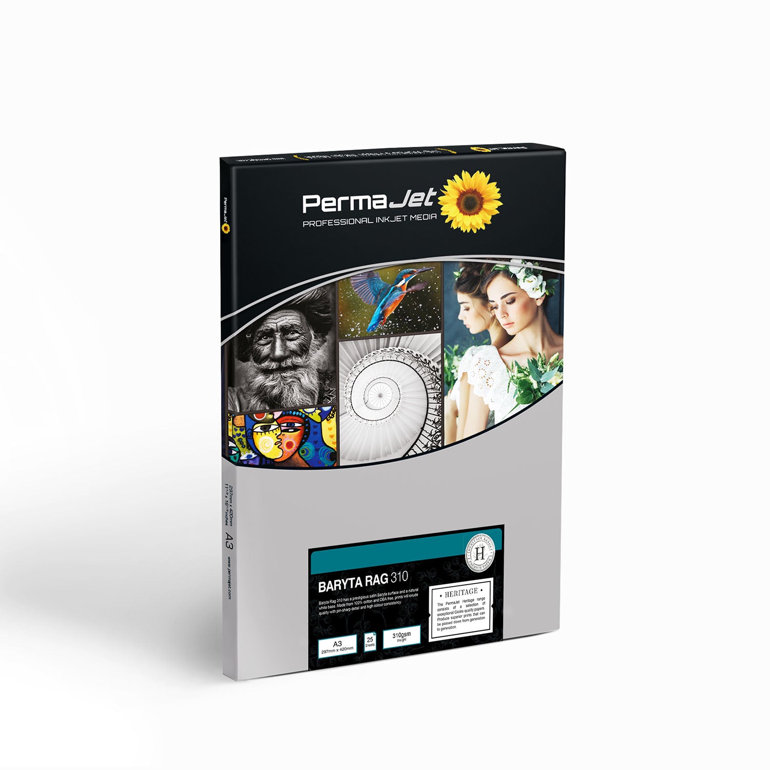 PermaJet Baryta Rag 310 - A3 Photo Paper 25 Sheets