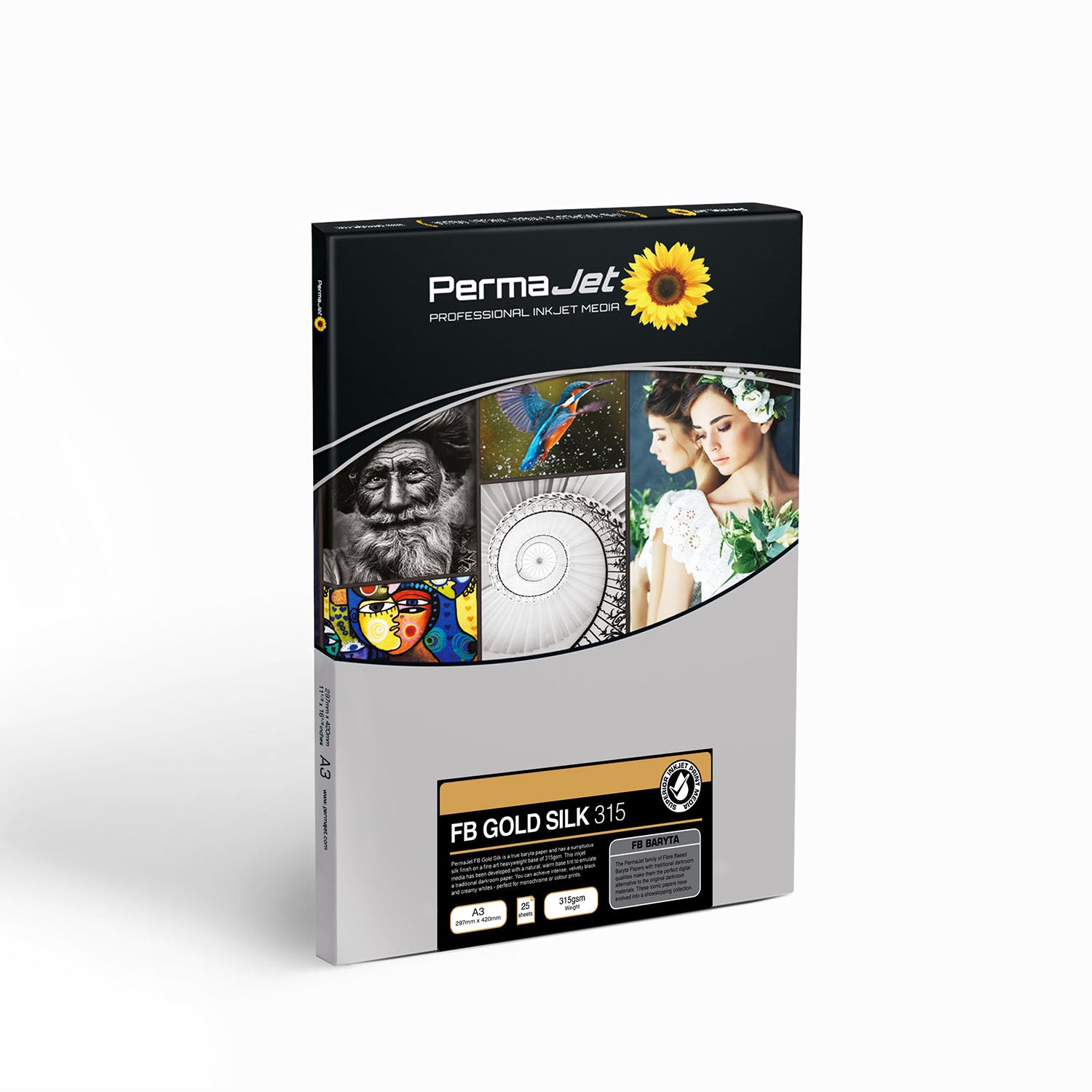 PermaJet FB Gold Silk 315 - A3 Photo Paper 25 sheets