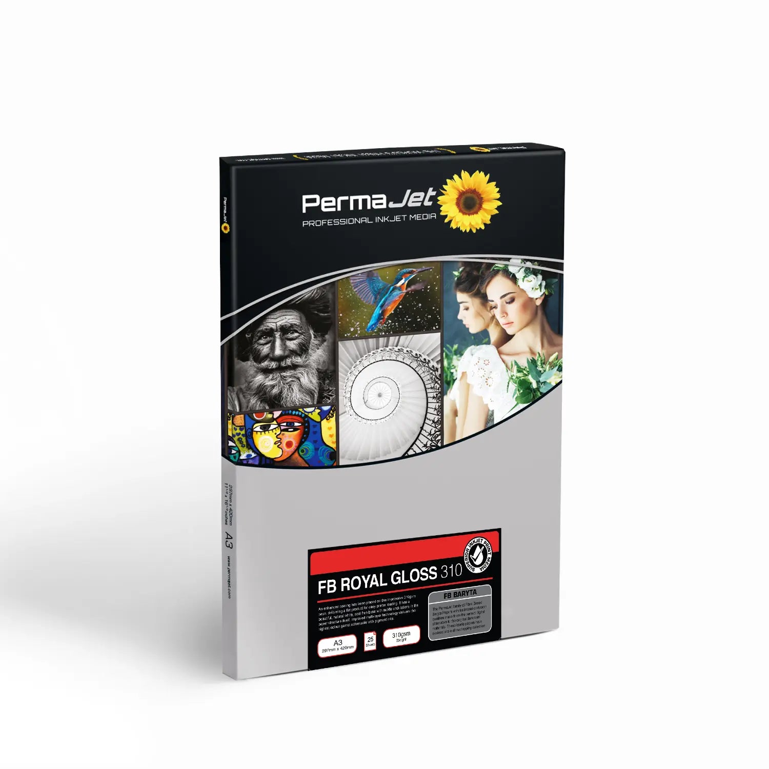 PermaJet FB Royal Gloss 310 - A3 Photo Paper 25 Sheets