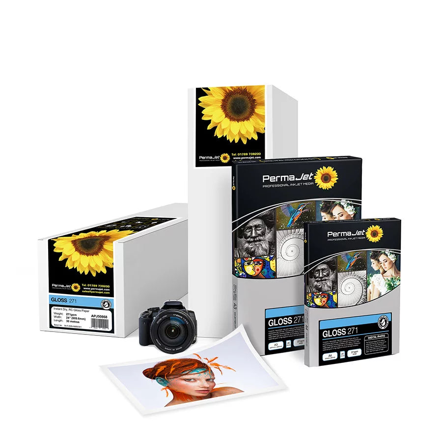 Clearance PermaJet 271 Gloss - 271gsm A4 Paper pack of 50 APJ50814