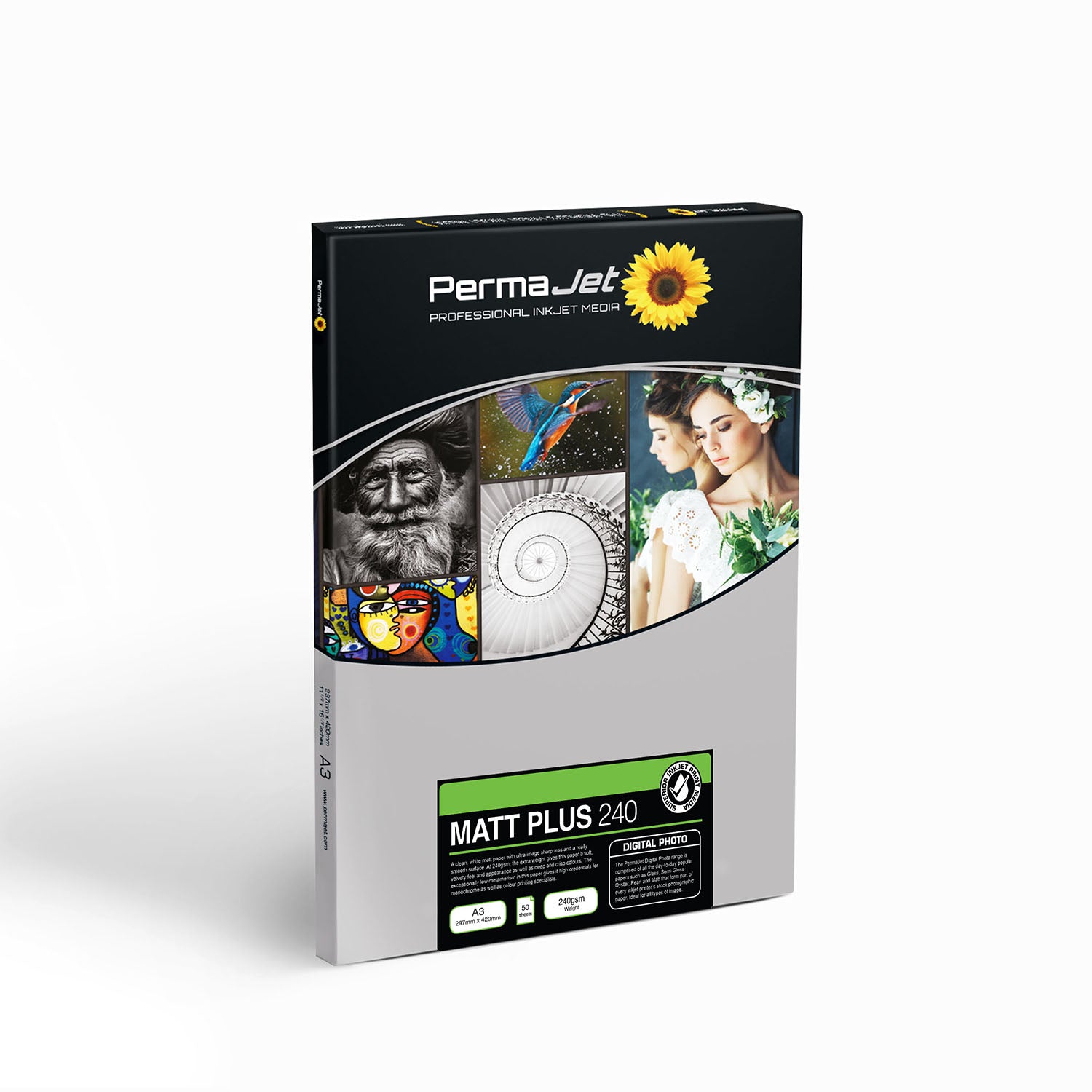 PermaJet  Matt Plus 240 - A3 Photo Paper 50 Sheets