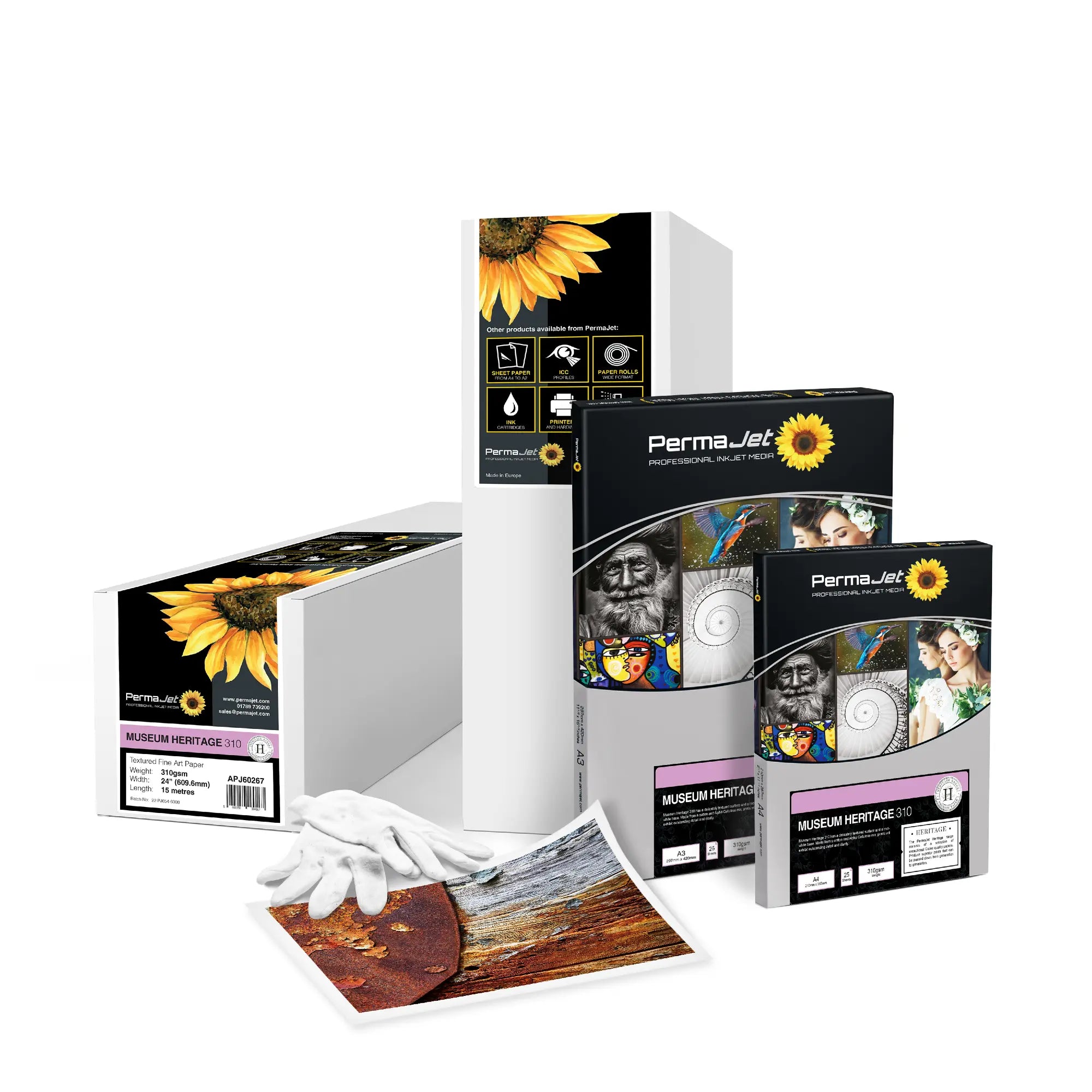 Permajet Museum Heritage 310 A2 Photopaper  - 25 Sheets