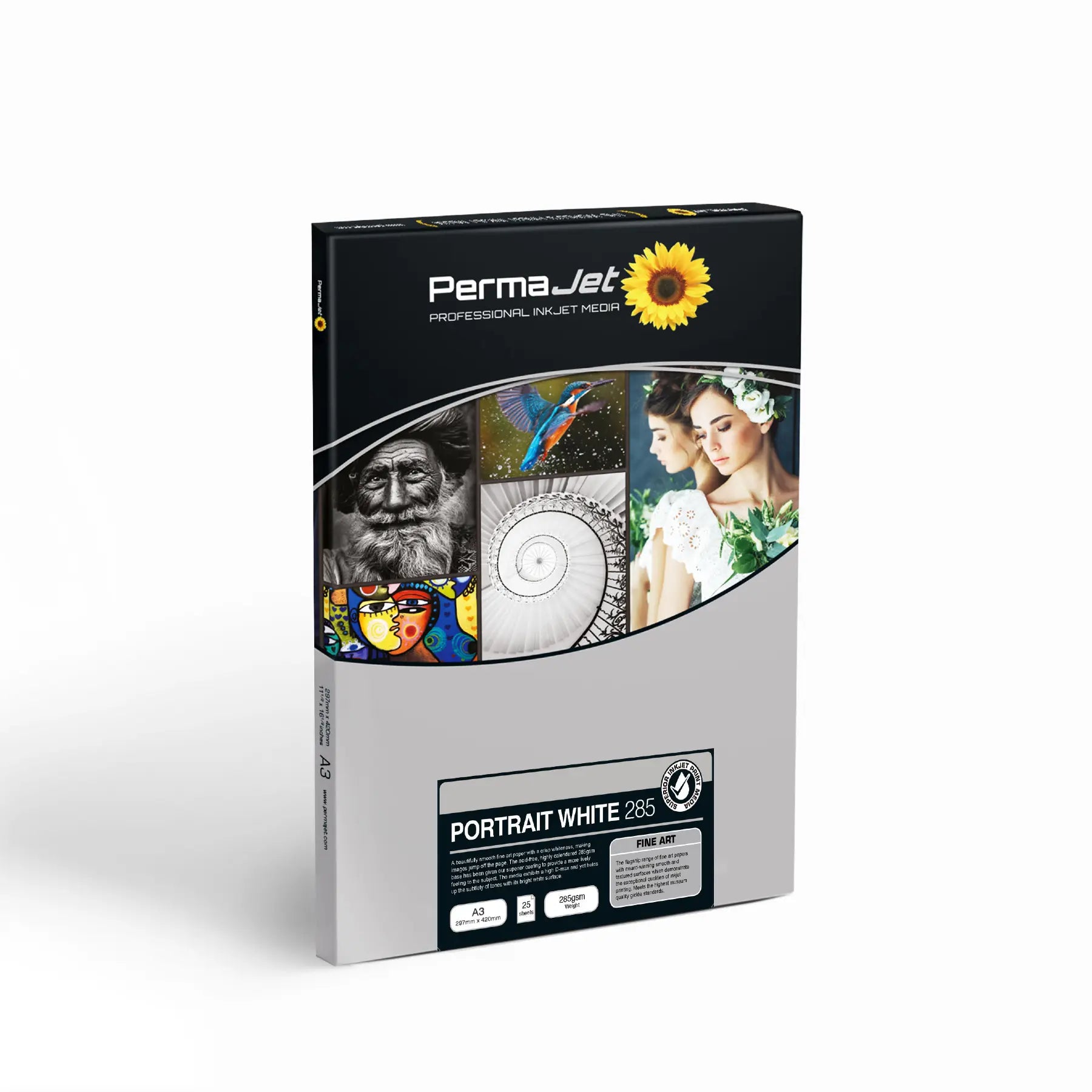 PermaJet Portrait White 285 - A3 Photo Paper 25 Sheets