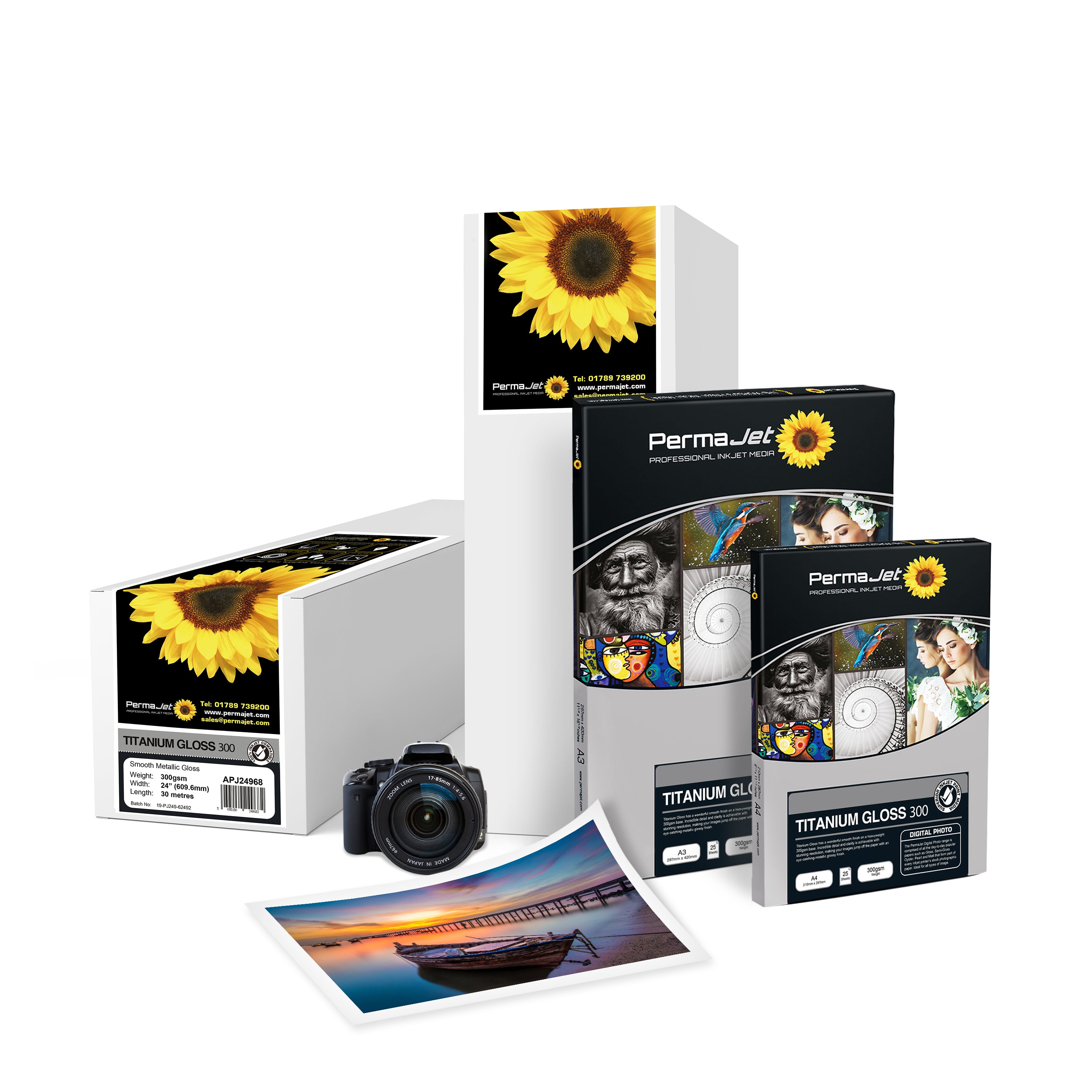 PermaJet Titanium Gloss 300 - A4 Photo Paper (25 Sheets)