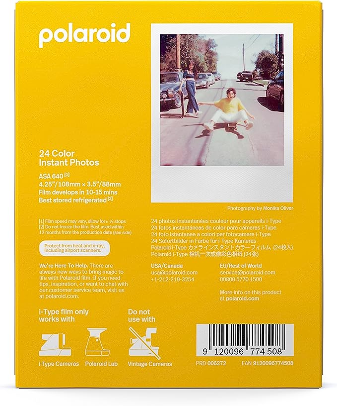 Polaroid Colour Film for i-Type - Triple Pack