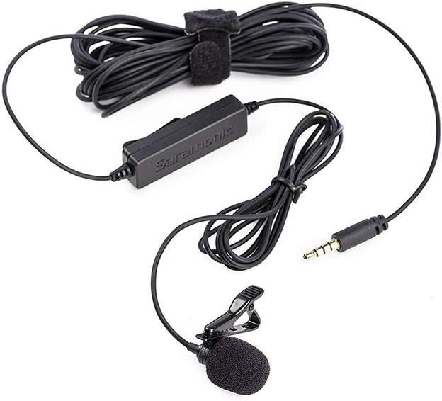 SARAMONIC LAVMICRO LAVALIER MICROPHONE 3.5mm TRS/TRRS