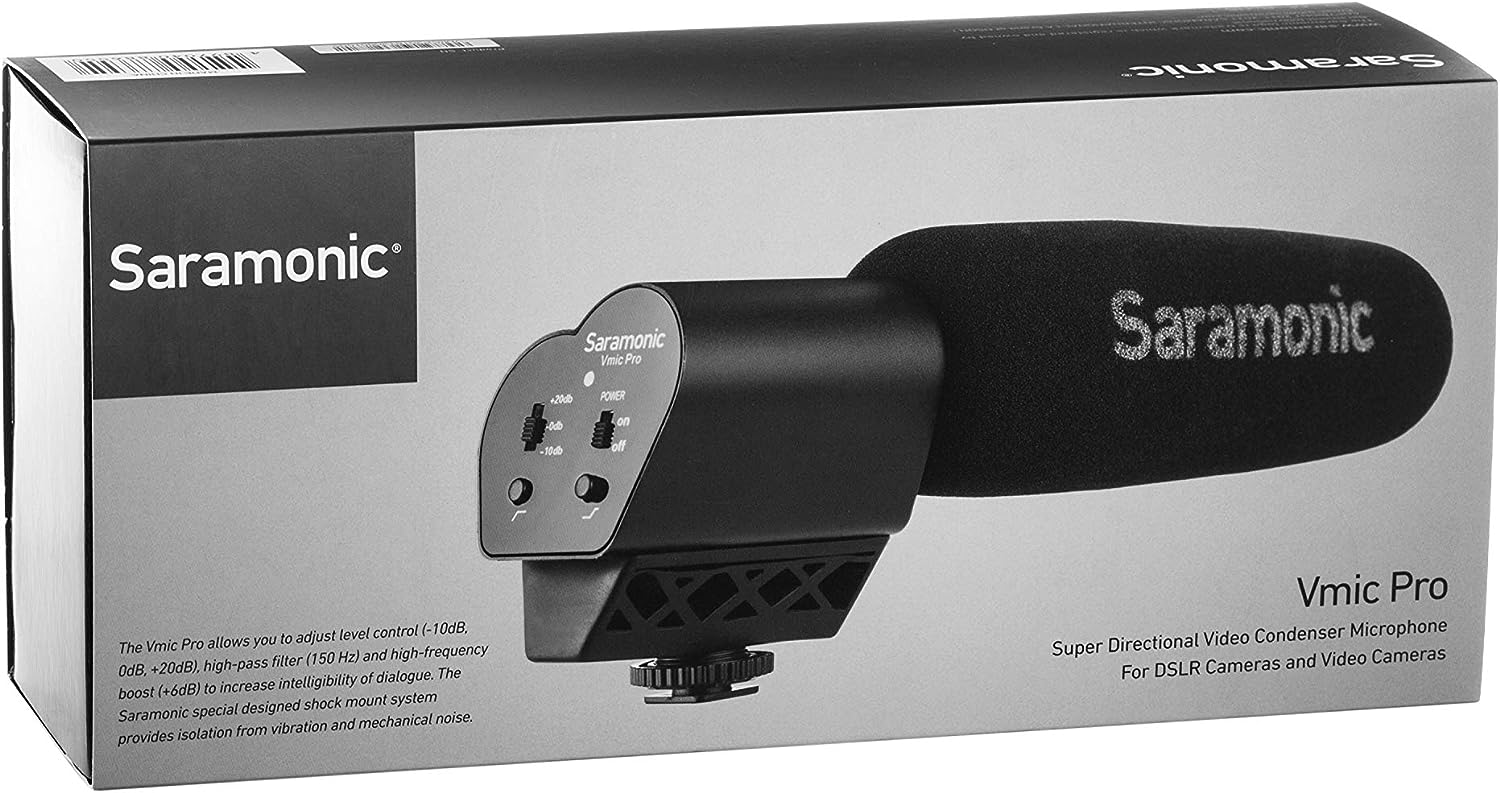 Saramonic VMIC Pro Super Directional Condenser Video Microphone