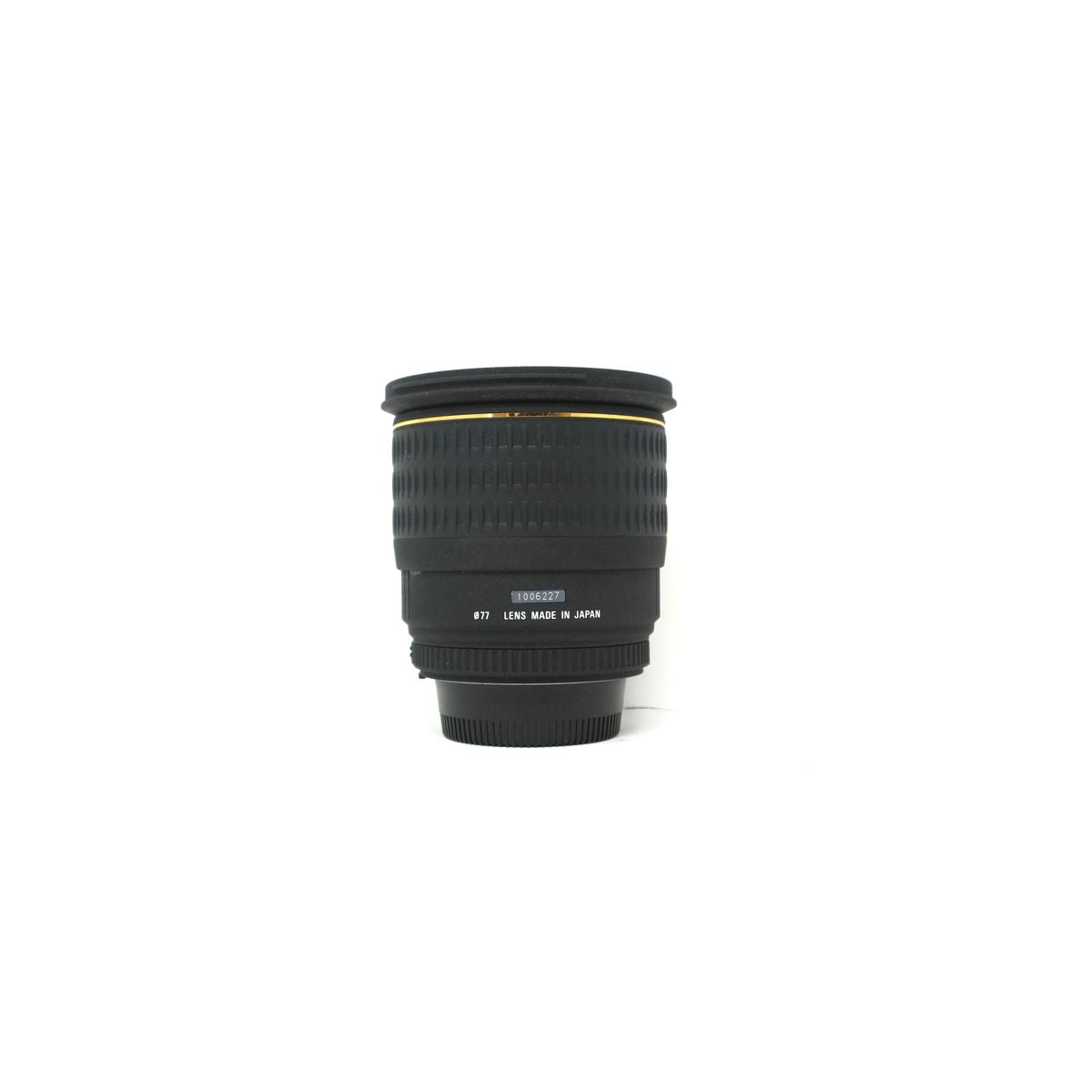 Used Sigma 24mm F1.8D EX DG Prime lens in Nikon fit (Hood SH41668)