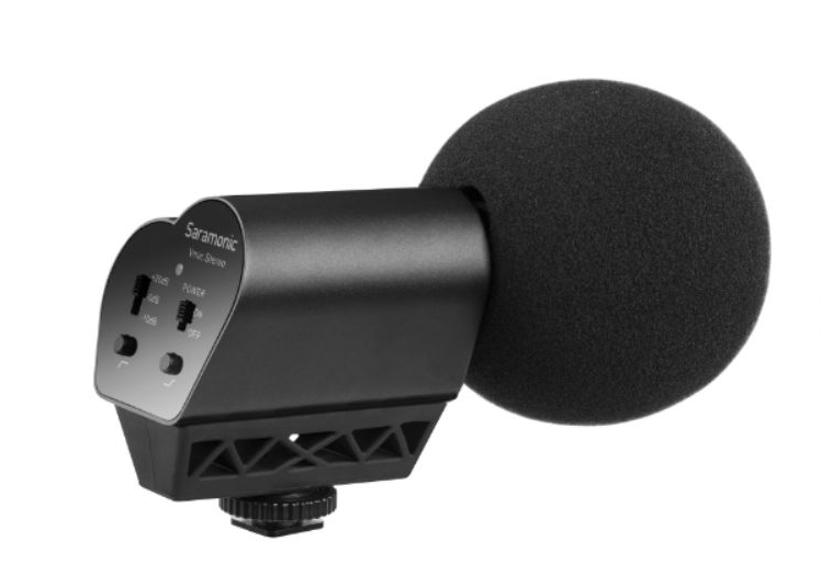 Clearance Saramonic Vmic Stereo Cardioid Condenser Mic for DSLR (no cables)