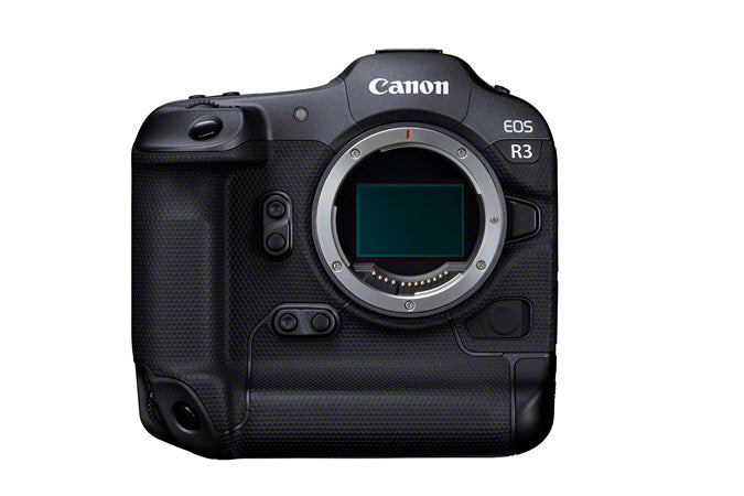 Canon EOS R3 Mirrorless Camera - Product Photo 1 - Frontside view of the camera body with the internal components visible