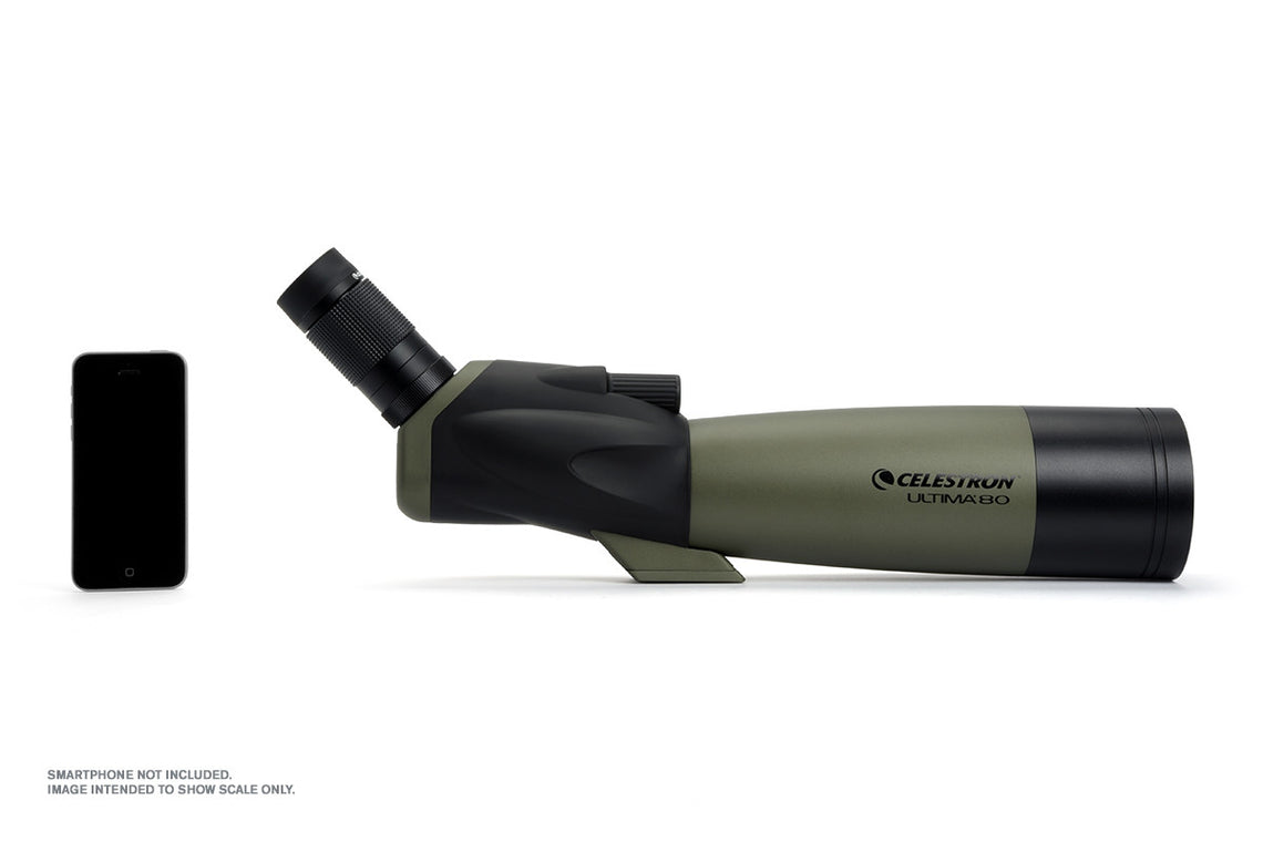 Celestron Ultima Refractor 20-60X80MM angled spotting scope