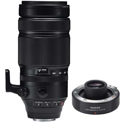 Product Image of Fujifilm 100-400mm f4.5-5.6 R LM OIS WR Fujinon Lens with 1.4X Teleconverter