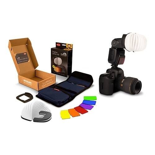 Hahnel Speedlite Module Creative Lantern Flash Lighting Kit - 6 Coloured gels