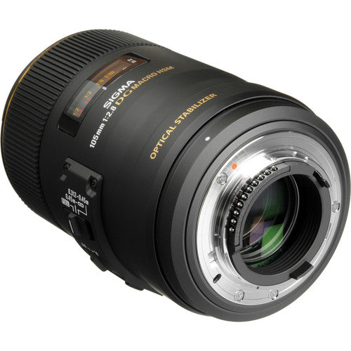 CLEARANCE Sigma 105mm f2.8 EX DG Macro OS Nikon fit Lens