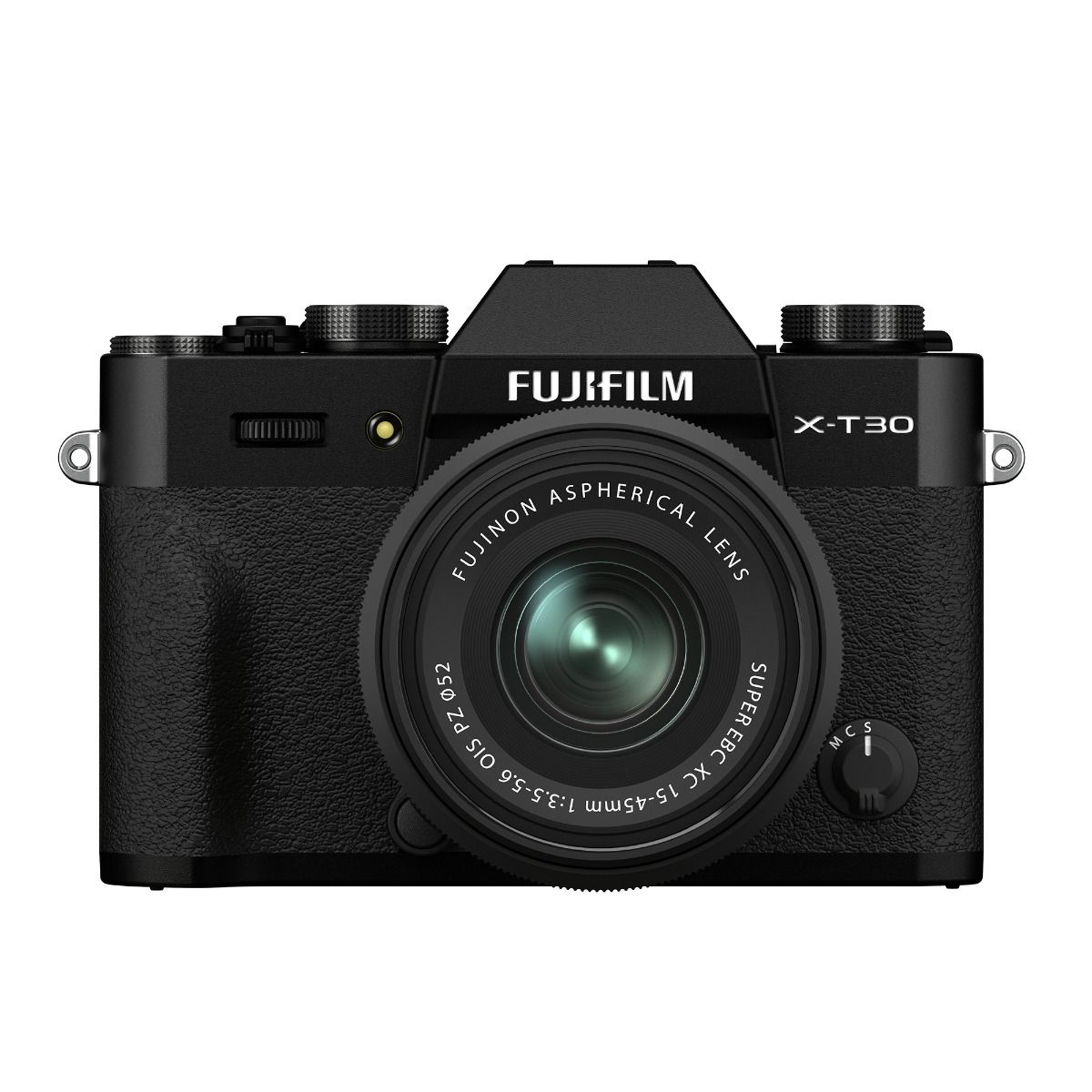 Fujifilm X-T30 II Mirrorless Camera Body & XC 15-45mm F3.5-5.6 OIS PZ Lens - Black