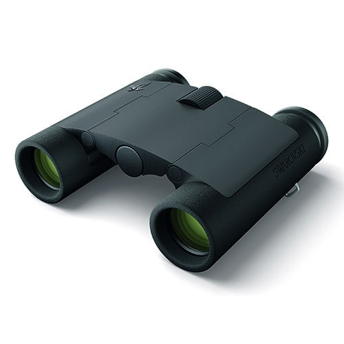 Swarovski 7x21 CL Curio compact binoculars - Black - Product Photo 1 - Front side view of the binoculars with the lens visible