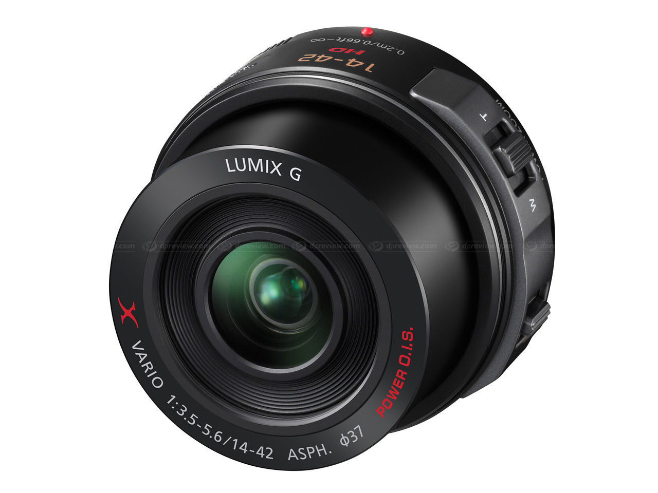 Panasonic Lumix G Vario PZ 14-42mm interchangable lens