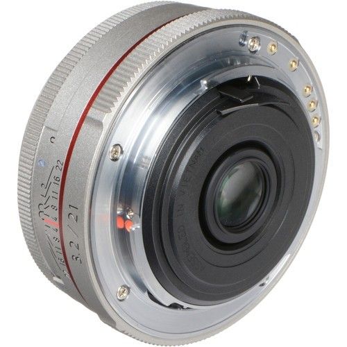 Pentax HD DA Limited 21mm F3.2 AL Wide Angle Lens - Silver
