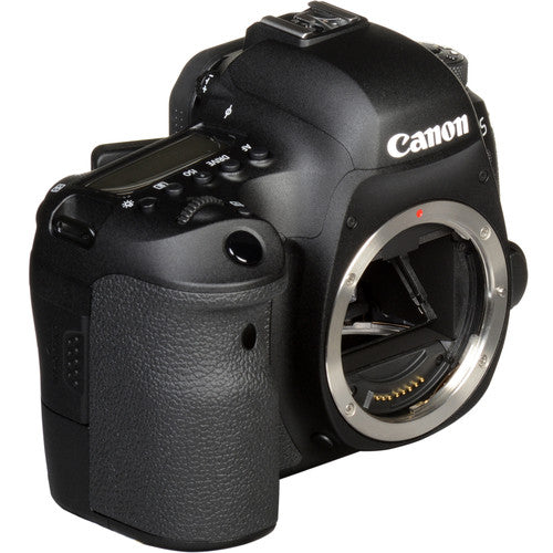 Canon EOS 6D Mark II DSLR Camera Body - Product Photo 9 - Side profile view with the grip visible along with the internal components